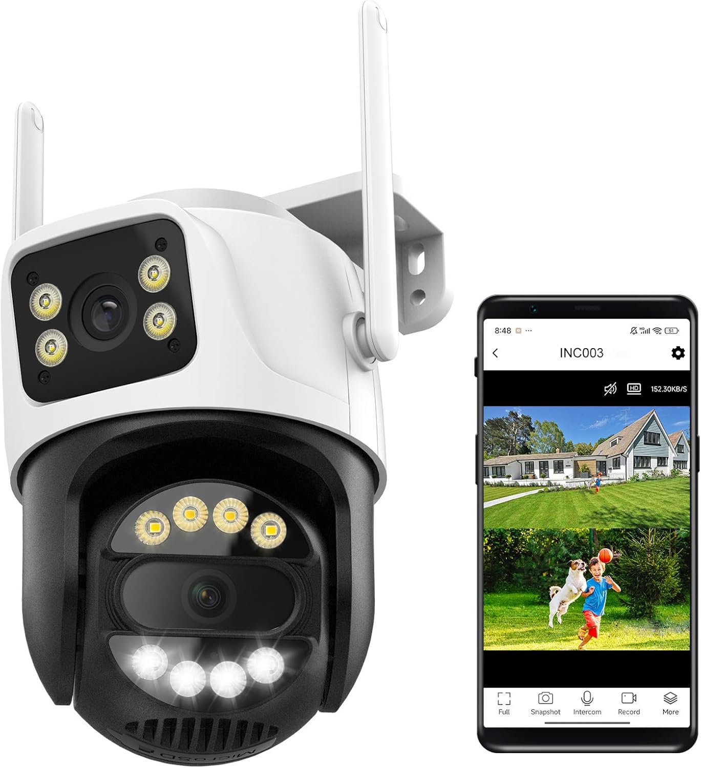 Keeping Your Home Safe: Reviewing the STONVUE WiFi Surveillance Camera with Human Detection & Auto Tracking