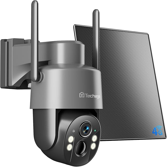 No WiFi? No Problem! Discovering the Power of Techage’s 4G LTE Solar Security Solution